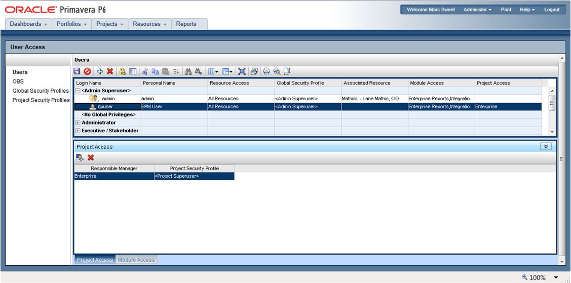 CDP - Create user in P6 version 8 (3)